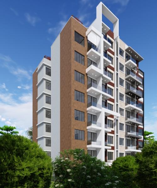 Proposed one bedroom apartment block-Ruiru